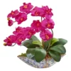 Nearly Natural 16-in Phalaenopsis Orchid Artificial Arrangement In Vase -Nearly Natural GUEST 08049c94 0799 4a56 85c9 9e061e89a7ad