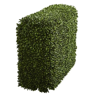 Nearly Natural 41-in Boxwood Artificial Hedge (indoor/Outdoor) 4 Nearly Natural 41-in Boxwood Artificial Hedge (indoor/Outdoor) - Image 2