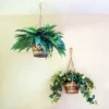 Pothos Hanging Basket Silk Plant - Nearly Natural