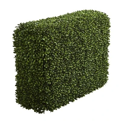 Nearly Natural 41-in Boxwood Artificial Hedge (indoor/Outdoor) 3 Nearly Natural 41-in Boxwood Artificial Hedge (indoor/Outdoor)