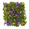 Nearly Natural 6-in X 6-in Purple & Green Clover Mat (Set Of 12) 1 Nearly Natural 6-in X 6-in Purple & Green Clover Mat (Set Of 12) -Nearly Natural GUEST 54d96b77 7f9f 4ee2 bce9 e70bb25960a7