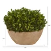 Nearly Natural 12-in Boxwood Preserved Plant In Oval Planter 2 Nearly Natural 12-in Boxwood Preserved Plant In Oval Planter -Nearly Natural GUEST 580efa7b 7542 4c67 976c 0e2c988a00ea