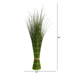 Nearly Natural 40-in Onion Grass Artificial Plant