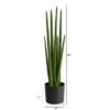 Nearly Natural 23-in Sansevieria Snake Artificial Plant 1 Nearly Natural 23-in Sansevieria Snake Artificial Plant -Nearly Natural GUEST 65722e86 ff2b 448f 9136 894b4ef8a39b