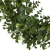18" Artificial Eucalyptus And Twig Wreath - Nearly Natural -Nearly Natural GUEST 6979d21f cd81 4350 a823 39b034c13df8