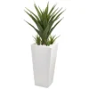 Nearly Natural 40” Spiky Agave Artificial Plant In White Planter -Nearly Natural GUEST 6ae32e5a b3eb 4c1d 8661 80e8c4b76643
