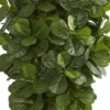 7.5' Artificial Fiddle Leaf Tree In Slate Planter Green/Gray - Nearly Natural -Nearly Natural GUEST 6b246980 8f94 42a7 bcc5 ccad34114e66