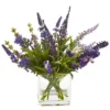 2pc Artificial Lavender 12" Arrangement And 14" Wreath Set Purple - Nearly Natural 2 2pc Artificial Lavender 12" Arrangement And 14" Wreath Set Purple - Nearly Natural -Nearly Natural GUEST 74ed8f66 1164 4c45 9b23 7d545cad1b9a