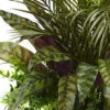 27" Mixed Areca Palm Fern And Peacock With Planter - Nearly Natural -Nearly Natural GUEST 81723a37 6db5 463c ad60 33a64342add7