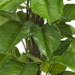 Nearly Natural 52" Large Leaf Philodendron Silk Plant (Real Touch)