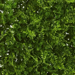 20" X 20" Lush Mediterranean Artificial Fern Wall Panel - Nearly Natural