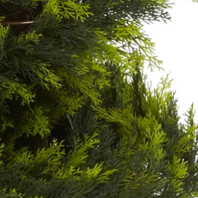 Nearly Natural 5' Cypress Spiral Tree 4 Nearly Natural 5' Cypress Spiral Tree - Image 2