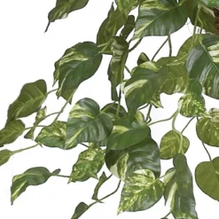 Pothos Hanging Basket Silk Plant - Nearly Natural -Nearly Natural GUEST a1d3e46f 0254 46fe bde4 b91f72ab1e8e