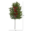Nearly Natural 34-in Pine And Berries Artificial Plant (Set Of 3) -Nearly Natural GUEST b092c54f 52ab 4154 8c57 d9d4edc74f24