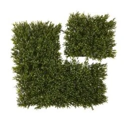 Set Of 4 Rosemary Artificial Wall Mat - Nearly Natural