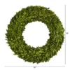 Nearly Natural 24โ Preserved Boxwood Wreath 1 Nearly Natural 24โ Preserved Boxwood Wreath -Nearly Natural GUEST bae418ba 1e07 4af3 bc1a a4f963f9db5e