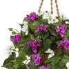 30" X 28" Artificial Mixed Bougainvillea Plant Hanging Basket Purple/White - Nearly Natural 1 30" X 28" Artificial Mixed Bougainvillea Plant Hanging Basket Purple/White - Nearly Natural -Nearly Natural GUEST ce0774f3 c538 4f59 8e61 805d036f22b6