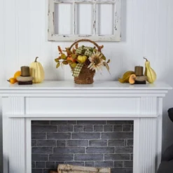 Nearly Natural 16-in Fall Pumpkin Gourds And Berries Artificial Autumn Arrangement 7 Nearly Natural 16-in Fall Pumpkin Gourds And Berries Artificial Autumn Arrangement -Nearly Natural GUEST dd01ab95 ce5d 4f73 a5d8 3604ab6d8127