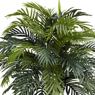 38" X 32" Artificial Areca With Decorative Planter - Nearly Natural 3 38" X 32" Artificial Areca With Decorative Planter - Nearly Natural