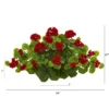 Nearly Natural 24-in Geranium Artificial Ledge Plant -Nearly Natural GUEST fe98ced4 3105 4458 a1fc 503fd7a30ba0