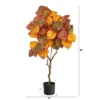 Nearly Natural 4-ft Autumn Umbrella Ficus Fall Artificial Tree 2 Nearly Natural 4-ft Autumn Umbrella Ficus Fall Artificial Tree -Nearly Natural GUEST fed2e6dc ccbf 40e9 a356 5e5e47fe94db